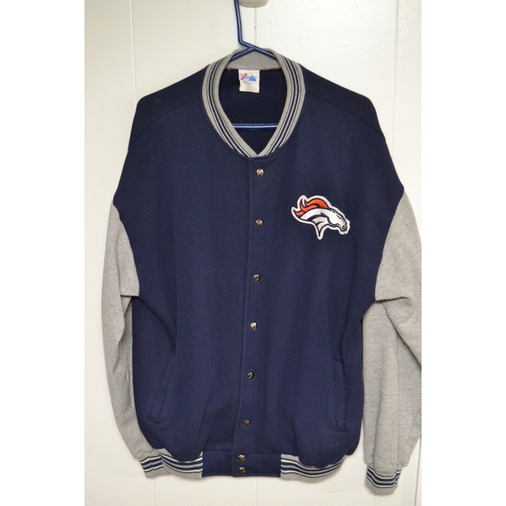 Vintage 1997 Denver Broncos Majestic Varsity Jacket Sz XXL